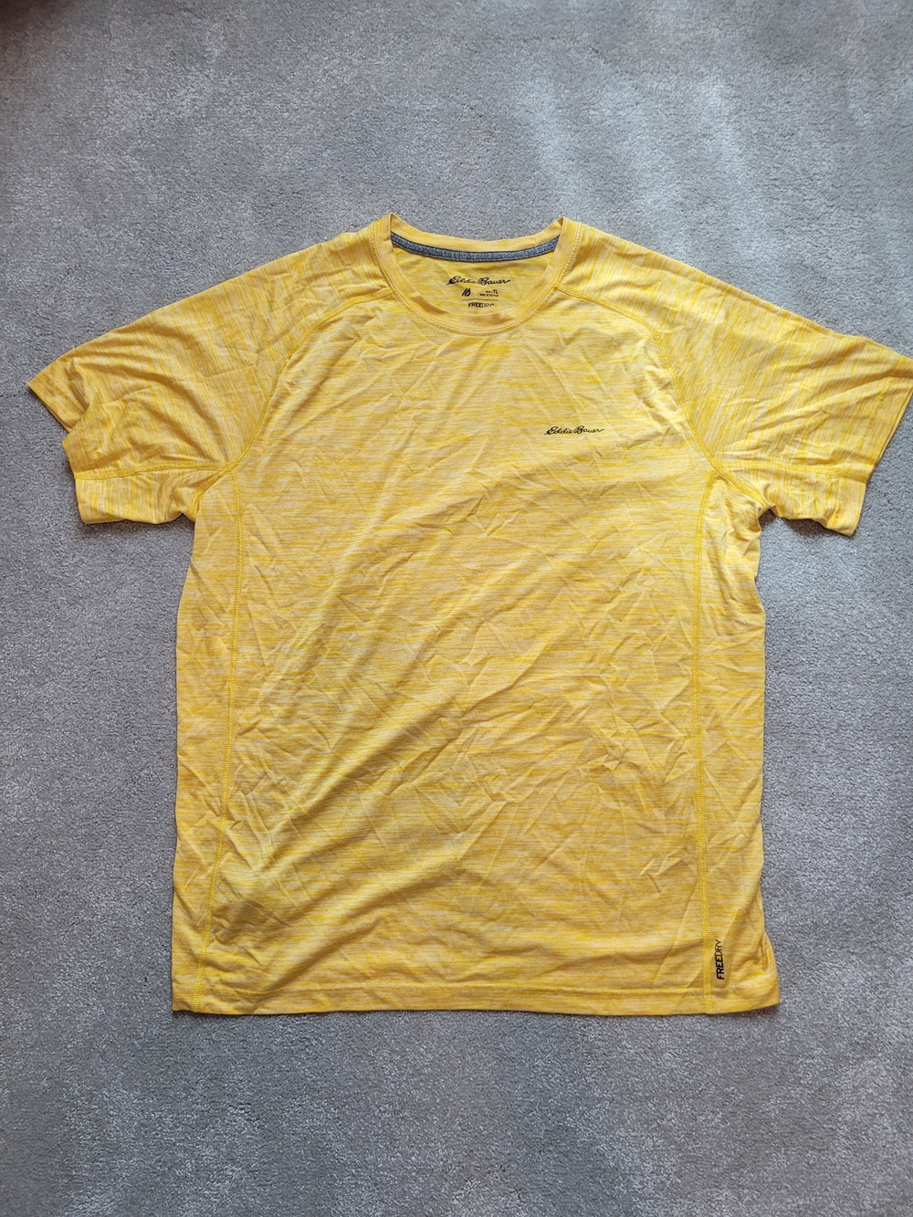 Eddie Bauer Men's Performance FreeDry Workout Short-Sleeve Crew Tee